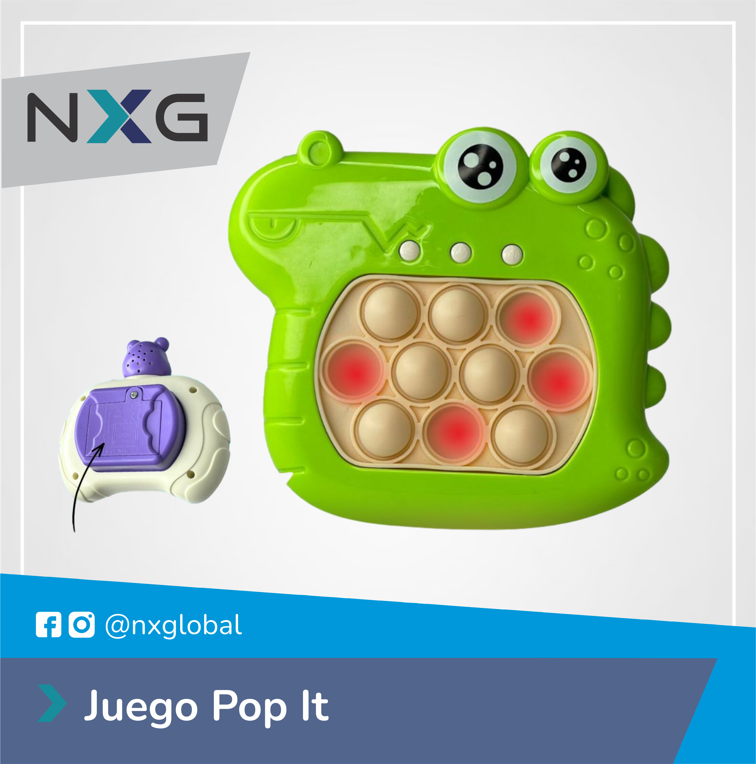 Juego Pop It - Negos